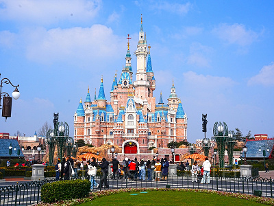 上海ディズニーランド：エンチャンテッド・ストーリーブック・キャッスル