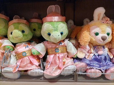 キャスト限定　上海ディズニーランド　ぬいぐるみ 上海ディズニー 香港ディズニー リーナべル ぬいぐるみm