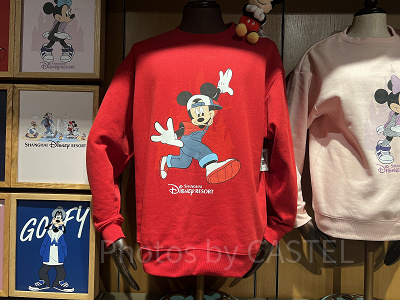 上海ディズニーランドグッズ：上海ディズニーランドロゴ＆ミッキーデザインシャツ