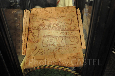 ハリー・ポッターに登場する「忍びの地図」／USJ