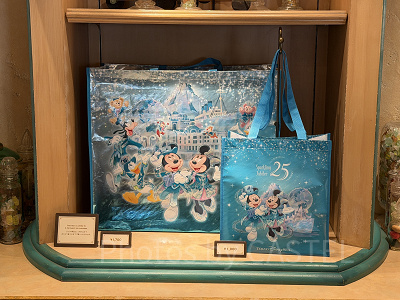 ショッピングバッグ(ディズニーシー25周年グッズ)