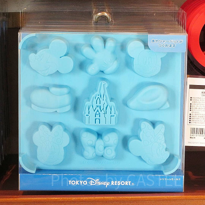 シンデレラ城のやミッキーミニーの形を取ることのできるシリコーンモールド