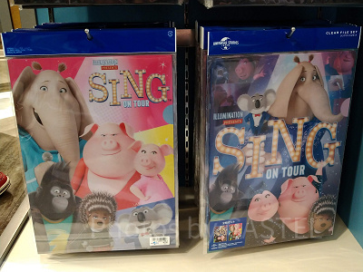 SINGのクリアファイルセット