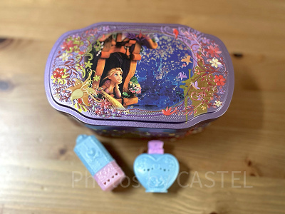 ディズニーお菓子缶活用法⑦：小さなおもちゃ入れ