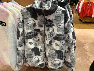 スヌーピーボアジャケット