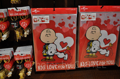スヌーピーハートクリアファイルセット