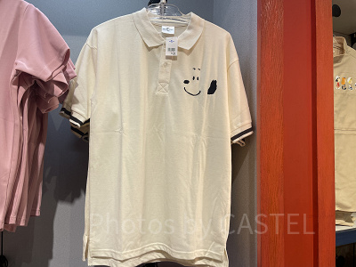 スヌーピーのポロシャツ