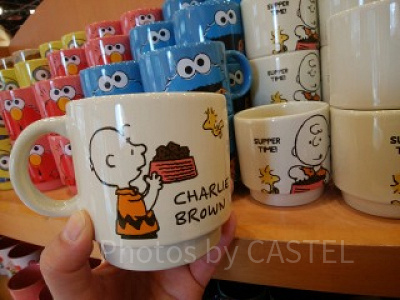 スヌーピーのスタッキングマグカップ