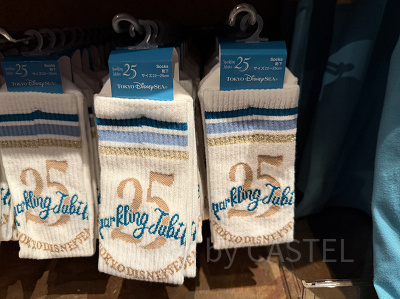 靴下(ディズニーシー25周年グッズ)
