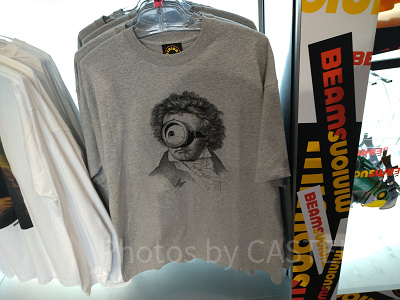 孤高の天才Tシャツ　グレー