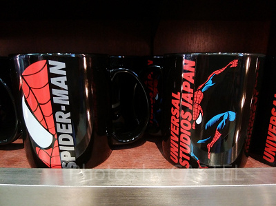 スパイダーマンのマグカップ
