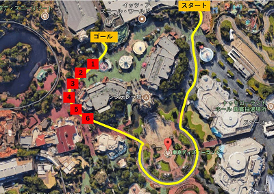 スプーキー”Boo!”フロート停止位置2回目