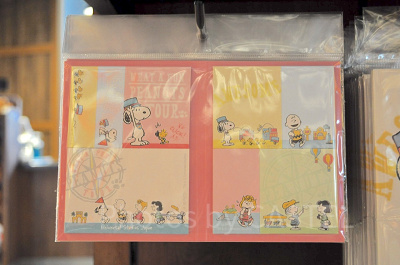 付箋／WHAT A FUN PEANUTS TOUR