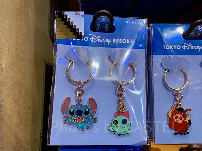 スチィッチ＆スクランプのペアキーチェーン