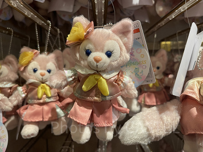 ぬいぐるみバッジ(ダッフィー20周年カラフルハピネスグッズ)