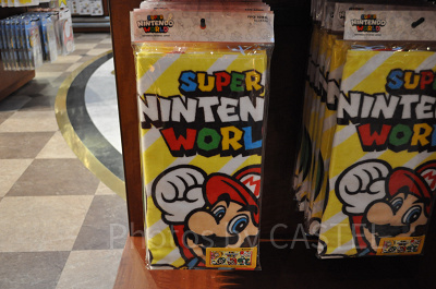 スーパーニンテンドーワールドのフェイスタオル