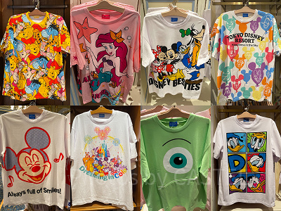 Tシャツ（ディズニーランド）