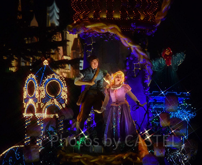 クロスフィルターを付けて撮影