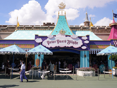 夢が溢れるピーターパンの世界を味わえる