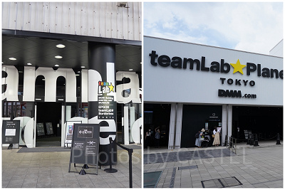 チームラボお台場と豊洲