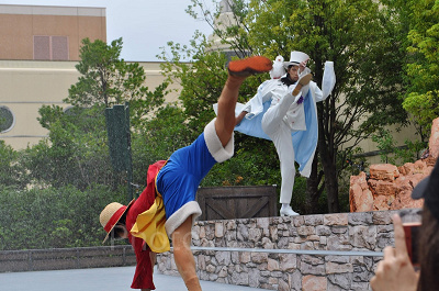 ロブ・ルッチとルフィの戦い／ワンピースウォーターバトル