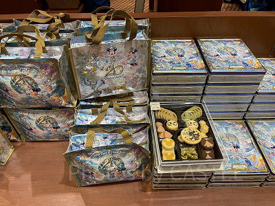 東京ディズニーシー20周年デザインのクッキー
