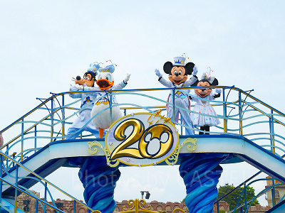 ミッキー＆フレンズのハーバーグリーティング“タイム・トゥ・シャイン！”