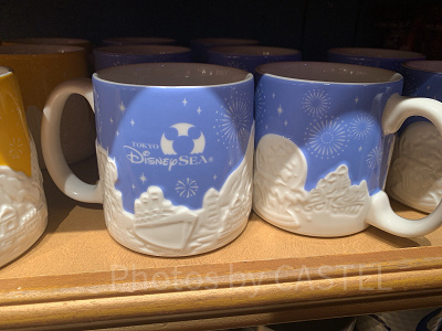東京ディズニーシーデザインのマグカップ