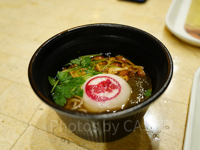 カウントダウンイベントで味わえる年越しそば（USJ)