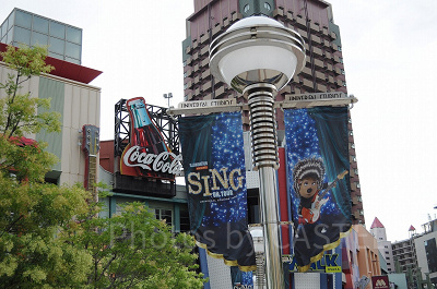 ユニバーサルシティーウォーク風景／USJ