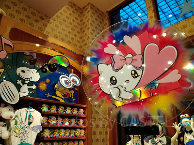 ユニバ20周年ディスプレイ