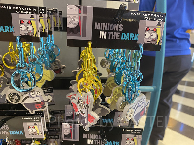 ユニバハロウィン2022グッズ：ペアキーチェーン