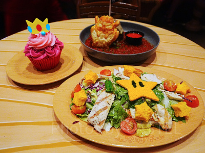 USHキノピオカフェの日本にはないメニュー