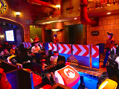 USJアトラクション：マリオカート