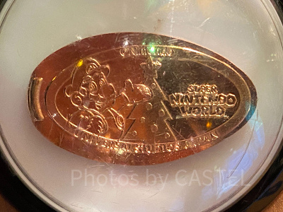 マリオのメダリオン（クリスマス限定）Aデザイン／USJクリスマスグッズ 2022