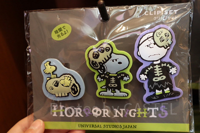 USJハロウィン/スヌーピークリップセット