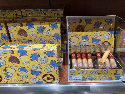 USJミニオンお菓子/シガレットクッキー