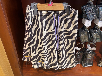 USJスヌーピー夏グッズ/ゼブラ柄ズボン