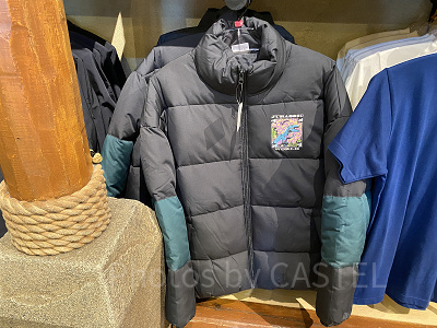 USJ冬グッズ/ジュラシックワールドの中綿ジャケット