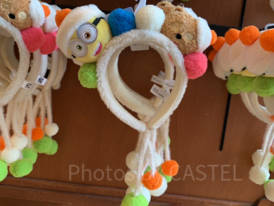 USJ2023冬グッズ/ミニオンのカチューシャ