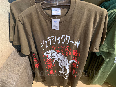 USJ2025/ジュラシックワールドのTシャツ