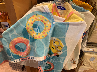 USJ2025/ミニオンのフード付きタオル