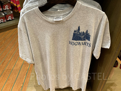 USJ/ホグワーツ柄の白シャツ