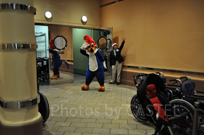 USJのウッディ・ウッドペッカーはいまでも大活躍中！