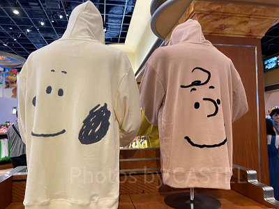 USJ/スヌーピー＆チャーリー　ビッグフェイスパーカー