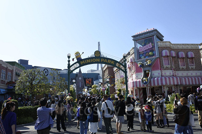 大人気のミニオンパーク