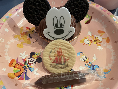 ディズニー ミッキーマウス デザート皿 ディズニー ミッキーマウス デザート皿 ディズニーリゾート40周年記念