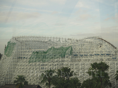 改装中の「ホワイトサイクロン」