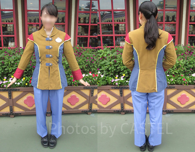 冬のファンタジーランドのコスチューム