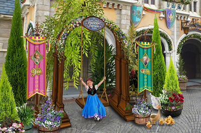 ディズニーランド アナと雪の女王 フローズンファンタジー 18 マグカップ Natif Com Co